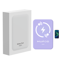 Mufod Portable, logo personnalisé, ultra fin, 22,5 W, meilleur chargeur rapide, batterie de téléphone portable, banque d'alimentation US, station d'alimentation Type-C