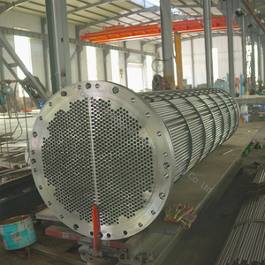 Su misura in acciaio inox scambiatore di calore 700KW rame alluminio guscio e tubo scambiatore di calore a condensatore radiatori disegni liberi - Product Image 1