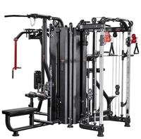 Station commerciale pour quatre personnes Dispositif d'entraînement complet multifonctionnel à grande échelle pour les sports de fitness Fitness Premium Fitness