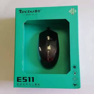 Recdu E511 Wired <b>Mouse</b> Usb Optical 3 Buttons Right Hand For Office Home Desktop Laptop Gaming - Product Image 2
