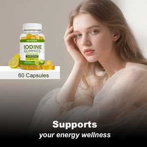 Жевательные конфеты со вкусом лимона (с йодом, цинком и селеном, веганские) для ежедневной поддержки энергии и пищеварения |   для женщин |   Оптовая продажа напрямую с завода - Product Image 6