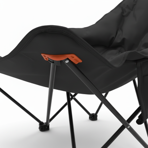 Four Gear Adjustable <b>Folding</b> Camping <b>Chair</b> Ultralight Portable Outdoor Beach Relaxing Recliner - Product Image 3