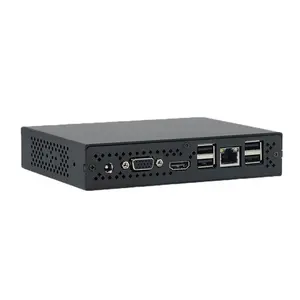 Nieuwe Pc X86 12V Thin Client Apparaat Super Draagbare Mini Pc Quad Core J1900 Win10 Linux 8G Ram os Linux Thin Client