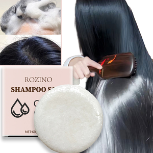 สบู่แชมพู ROZINO น้ำมันละหุ่ง ขจัดสิ่งสกปรก บำรุงหนังศีรษะด้วยขิงและโรสแมรี่ ช่วยเพิ่มความชุ่มชื้น สำหรับดูแลเส้นผมทุกวัน - Product Image 2