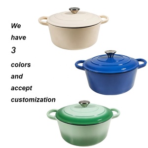 Casserole en fonte <span class=keywords><strong>émaillée</strong></span> noire mate avec couvercle 24cm Raylon - Product Image 5