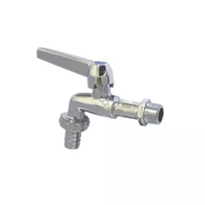 Grifo de latón de 1/2"X3/4" de 2 vías con apertura rápida de zinc y bola de latón anticorrosión para lavadora - Product Image 1