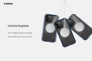 KZDOO Une nouvelle génération MagAres TPU PC métal aluminium cadre aimant charge sans fil <span class=keywords><strong>coque</strong></span> de téléphone en métal pour <span class=keywords><strong>iphone</strong></span> <span class=keywords><strong>14</strong></span> <span class=keywords><strong>pro</strong></span> <span class=keywords><strong>max</strong></span> - Product Image 3