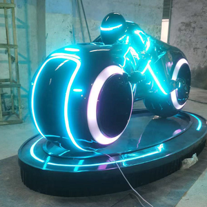 Scultura Futuristica di Moto con Colore Regolabile per Decorazione di Bar e Locali Notturni - Product Image 4