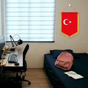 Banderas Pequeñas para Coche de 20x30cm al por Mayor, Decoración de Pared de Turquía, Adornos Pequeños, Impresión Digital, Accesorios para Exhibición Colgante - Product Image 4