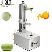 Automatische roestvrijstalen ananas- en mangoschilmachine, hoge kwaliteit citroen- en mangoschilmachine