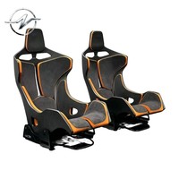 Asiento Deportivo Ergonómico Personalizado YZ de Fibra de Carbono, No Impermeable, para McLaren 540C 570S 570GT 650S 720S 600LT