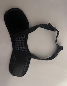 बटन बंद नरम लुभावनी विरोधी काटने वाले पिंजरे मुंह गार्ड अनुकूलन भारी शुल्क नायलॉन पड कुत्ते थूथन ठोस - Product Image 6