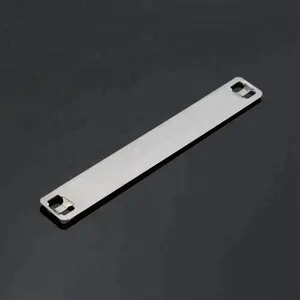 9.5mmx89mm Steel Material and Marker Plate Type 316 Stainless Steel Cable Marker Name Tag Strips Plate