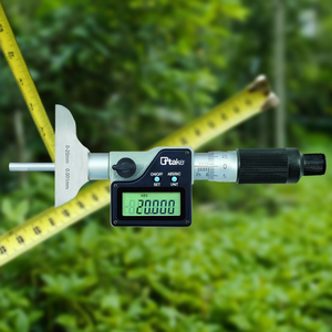 Take Digital Depth <b>Micrometer</b> 0-25mm 0.001mm Resolution IP65 Waterproof - Product Image 3