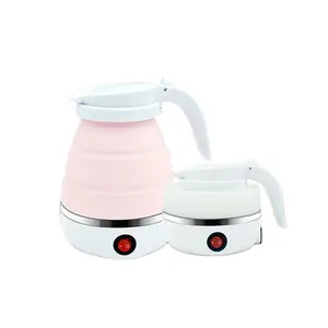 Wasserkocher Silikon Faltbarer 0,5 l tragbarer Wasserkocher, Mini-Reise kessel, Mini-Wasserkocher für Reisende