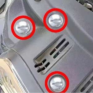 Nuevo Juego de Soportes para Placa Protectora de Motor 703016 703018 para Coches Citroën C5 C4, Piezas de Reparación de Acero con Fijaciones - Product Image 2