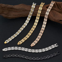 Nouvel Arrivage Bracelet de Mariage de Luxe en Titane Plaqué Or Classique en Acier Tungstène Magnétique Énergie Santé