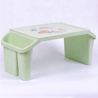 Table pour enfants, différentes couleurs, produit en plastique, ensemble d'intérieur pour maternelle, mobilier préscolaire, PP PE