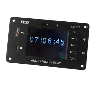 MP3 5.0 récepteur Audio stéréo <span class=keywords><strong>HD</strong></span> lecteur vidéo FLAC WAV APE décodage Radio FM USB TF carte décodeur pour amplificateur de voiture - Product Image 2