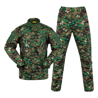 Vêtements tactiques en tissu tissé respirant à camouflage numérique, uniforme ACU