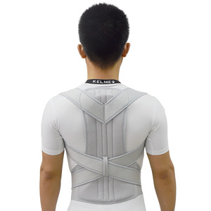 Corrector de Postura para Adultos con Soporte de Quilla, en Gris y Negro, Fibra de Poliéster Gruesa, Enderezador de Espalda para Hombres y Mujeres - Product Image 5