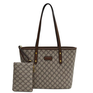 กระเป๋าถือสะพายไหล่ผู้หญิงแบบมินิมอล ขายส่งจากโรงงานโดยตรง กระเป๋าโท้ทผู้หญิงพร้อมลายพิมพ์ ชุดกระเป๋าดีไซน์ใหม่ - Product Image 3