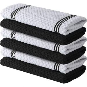 Serviette de cuisine réutilisable, super absorbante, douce, en coton pur, écologique, antimicrobienne, promotionnelle pour le Nouvel An 2026 - Product Image 1