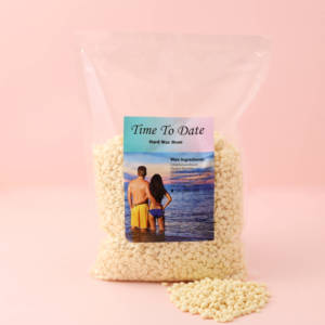 WaxNewK OEM Marque Privée 1KG 2.2LB Cire Dure en Grains Crème Chocolat Blanc pour Épilation Brésilienne en Gros, Grains Blancs Indolores - Product Image 5