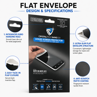 Boîte d'emballage en verre trempé de haute qualité pour protecteur d'écran personnalisé, emballage de film en verre pour téléphone portable