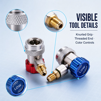 Kit d'outils pour raccords rapides et valves de climatisation automobile pour un service et une maintenance professionnels