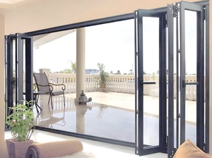 Metgoodf hiện đại bên ngoài nhôm gấp Patio Màn hình cửa mỏng Bifold xếp li lưới accordion phân vùng tường cho bên ngoài - Product Image 3