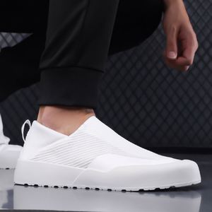 Nouvelles Chaussures de Sport Blanches Personnalisées de Haute Qualité pour Hommes – Baskets Décontractées Souples à Enfiler, Design de Luxe, Tricotées et Épaisses - Product Image 5