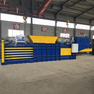 Presse hydraulique semi-automatique pour compactage de déchets, certifiée ISO, équipement de compactage de ferraille, de métal et de canettes en aluminium - Product Image 1
