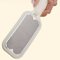 Lime à pieds carrée en acier inoxydable Longhui pour éliminer les peaux mortes, éliminateur de callosités, outil de lissage des pieds, gadget de beauté pour pédicure
