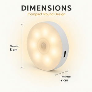 <b>LED</b> Infrared <b>Sensor</b> <b>Light</b> Smart Home Cabinet Wardrobe Bedside Lamp for Closet IP33 Rated - Product Image 4