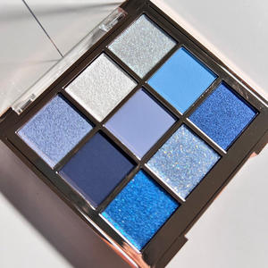 Palette de fards à paupières de luxe de marque originale CT, longue tenue, neuf couleurs, pailletée, finition mate, pour le <span class=keywords><strong>maquillage</strong></span> des yeux des femmes - Product Image 5