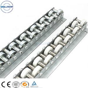 भारी शुल्क कन्वेयर प्लेसन व्हील रेल जस्ता युक्त कार्बन स्टील प्रवाह रोलर रेल गोदाम पाइप रैक के लिए - Product Image 3