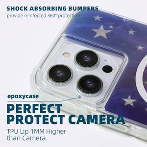 Coque de téléphone portable en TPU magnétique transparente anti-jaunissement et antichoc de luxe Aikusu, fabriquée par des fabricants de source - Product Image 3