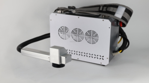 เครื่องเลเซอร์ไฟเบอร์แบบพกพา 2 in 1 กำลังไฟ 100W 200W สำหรับทำเครื่องหมาย/ตัด/ทำความสะอาด วัสดุเหล็ก/โลหะ/สแตนเลส - Product Image 2