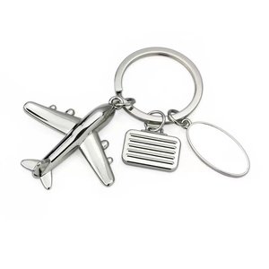 LLavero <span class=keywords><strong>de</strong></span> Metal plateado, Mini diseño <span class=keywords><strong>de</strong></span> avión, Radio, Kit <span class=keywords><strong>de</strong></span> reparación médica, utensilios <span class=keywords><strong>de</strong></span> cocina, navegación, gran oferta - Product Image 1