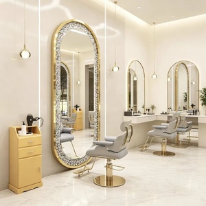 Wholesale Price High Quality Barber Shop Wall Mounted Hair Cutting Beauty Salon Dressing <b>Makeup</b> <b>Mirror</b> - Product Image 1
