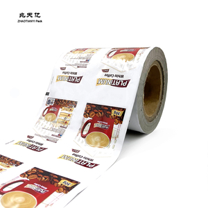 प्लास्टिक फिल्म रोल के लिए कॉफी बैग नाश्ता बैग फिल्म पीईटी पीई खाद्य ग्रेड पैकेजिंग पैकिंग मुद्रण फिल्म - Product Image 6