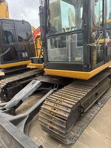 รถขุดตีนตะขาบ Caterpillar 308E มือสองขายดี ปี 2019 น้ำหนัก 8 ตัน มอเตอร์ไฮดรอลิก Kawasaki ปั๊ม Enerpac บุ้งกี๋ขุดขนาด 0.4 เมตร - Product Image 6