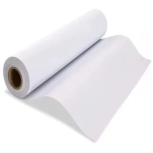 Rolo de papel branco grosso premium para desenho do easel, pintura diy, projetos de artesanato ou embrulho de presente