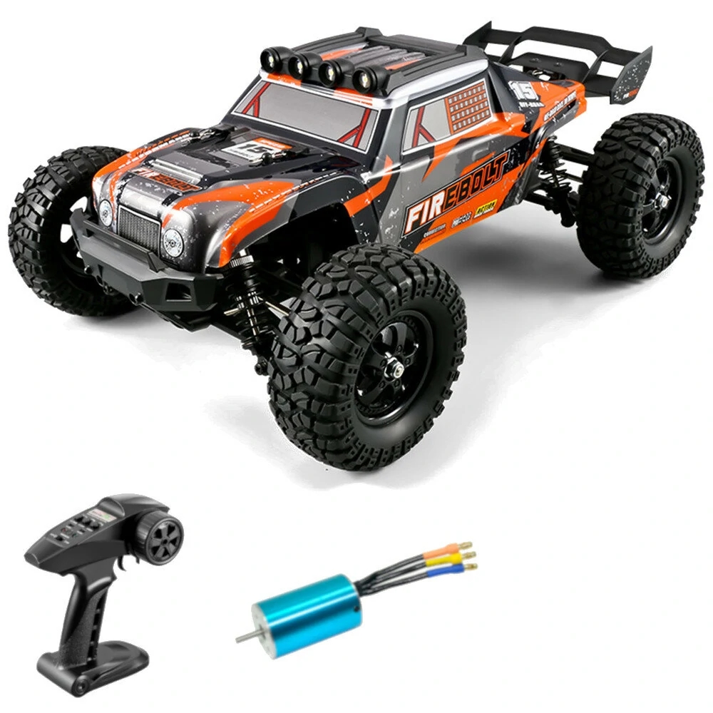 Brushless 4WD RC Buggy with LED Lights & 50km/h Speed