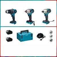 Ensemble de clés à chocs et de tournevis sans balais – kit d'outils électriques, ensemble de 7 pièces