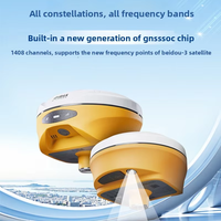 Récepteur RTK HI-Target V5 à double caméra, technologie GNSS, indice de protection IP67, température de fonctionnement de -45 à 75°C, compatible 4G/5G pour l'ingénierie