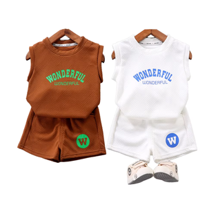 Conjuntos de Ropa de Verano para Bebés, sin Mangas, Cómodos, Populares, Holgados, para Niños - Product Image 2