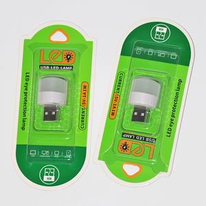 Mini veilleuse USB 5V 1W, petite lampe de lecture avec prise USB, lampes pour livre, Protection des yeux, lumière blanche chaude - Product Image 5