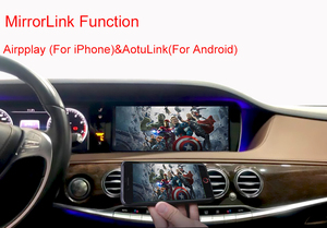 Plug-and-play đài phát thanh không dây cho Mercedes Benz S-Class W222 2014-2017 Carplay <span class=keywords><strong>Android</strong></span> tự động gương liên kết Airplay Bảng điều khiển - Product Image 6